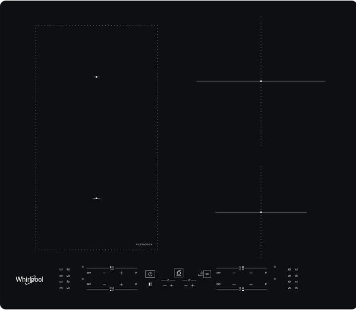 Whirlpool WL B3360 NE Nero Piano cottura a induzione integrato da 59 cm 4 zone