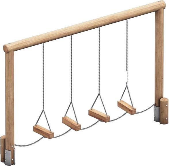 Produktbild Playparc Safari-Parc Schwingstufen (380 cm)