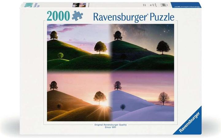 Actual product image Ravensburger Atmospheric trees and mountains (2000 pieces)