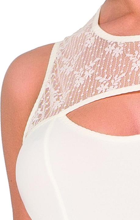 Produktbild Passion Straps-Korsett mit Spitze plus String (L, XL)