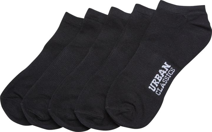 Immagine prodotto Urban Classics Logo No Show Socks 5-Pack (Confezione da 5 pezzi, 47 - 50)
