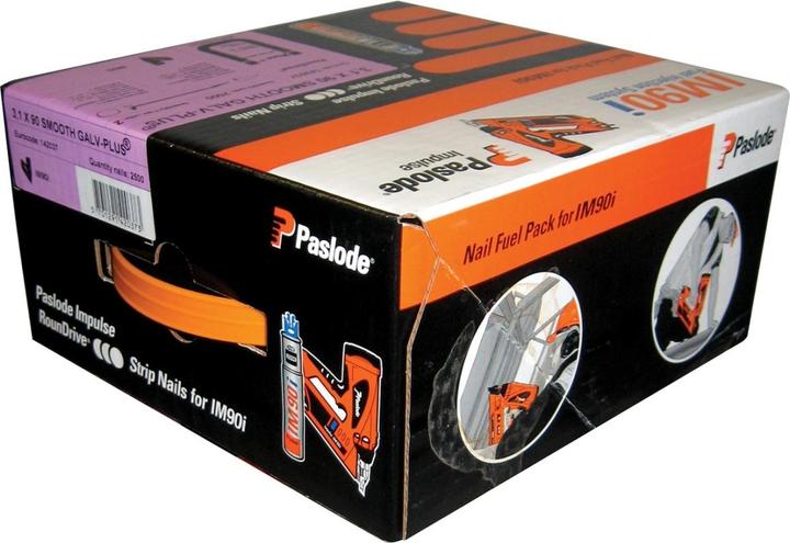 Actual product image Haubold Nail strip PASLODE 2.8x63 mm grooved shank with gas (PU=3750+3GK)