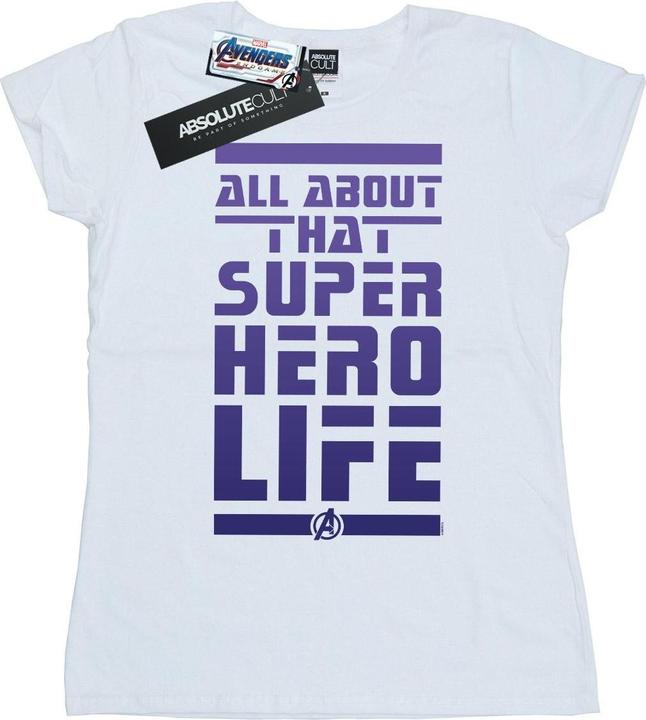 Immagine prodotto Maglietta Avengers Endgame Superheroes Life in cotone (XXL)