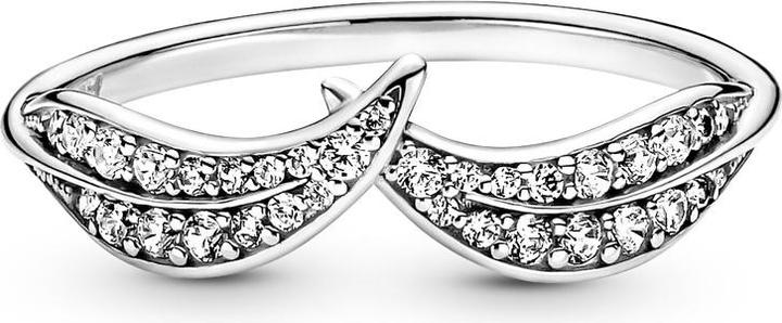 Immagine prodotto Pandora Anello foglie scintillanti (54, 925 Argento)
