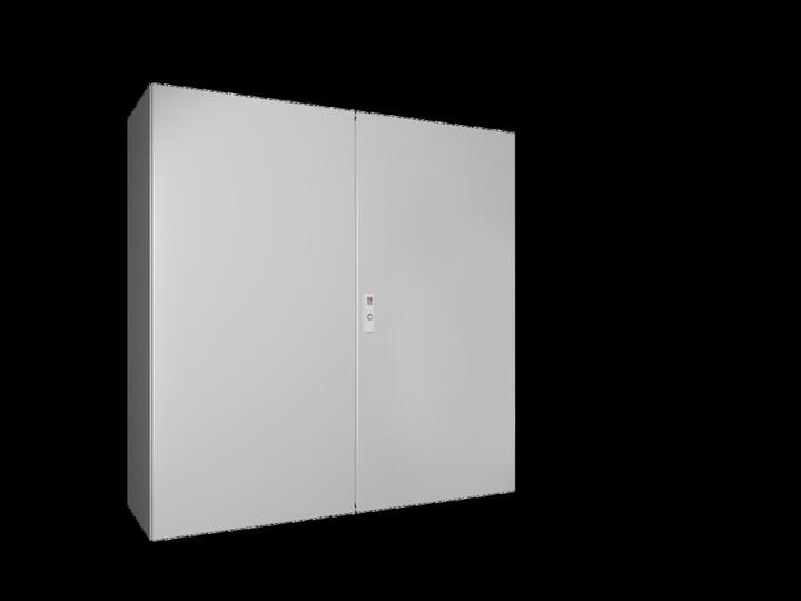 Actual product image Rittal AX 1116.000 Switch cabinet 1200 x 400 sheet steel light gray 1 pc.