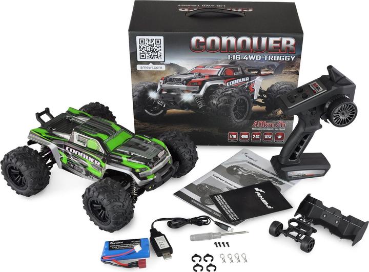 Immagine prodotto Amewi Conquer Truggy (RTR pronto all'uso)
