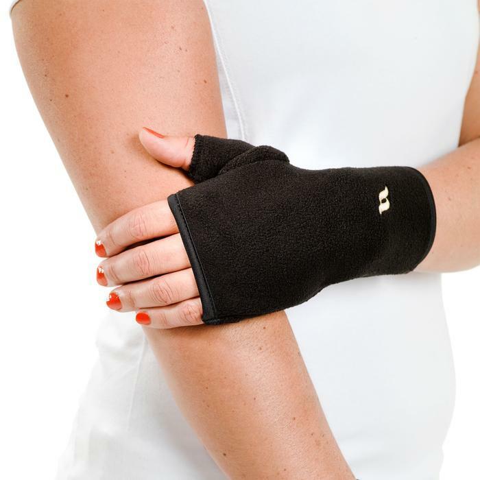 Actual product image Back on Track Half gloves fleece (M)