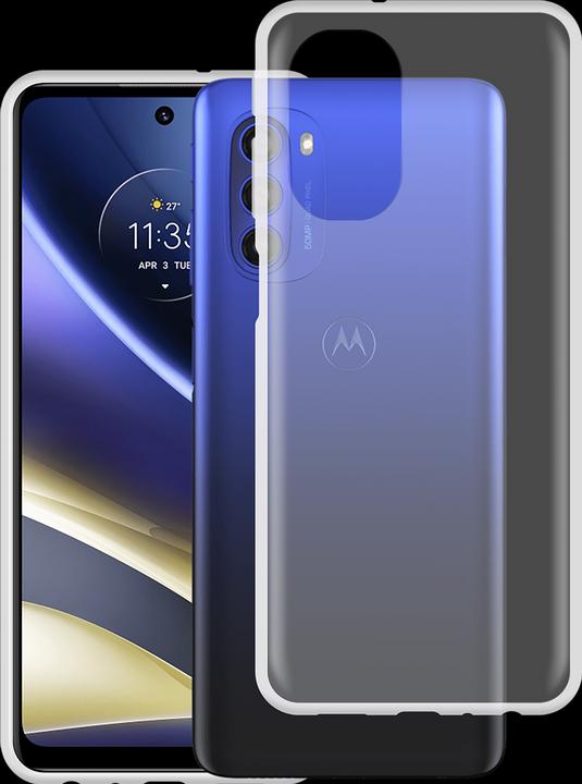 Produktbild Cazy Silikon Hülle Kompatibel mit Motorola Moto G51 5G - Soft TPU Schutz - Transparant (Motorola Moto G51 5G)