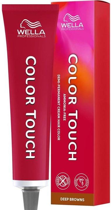Actual product image Wella Color Touch Deep Browns (7/71 medium blonde brown-ash)