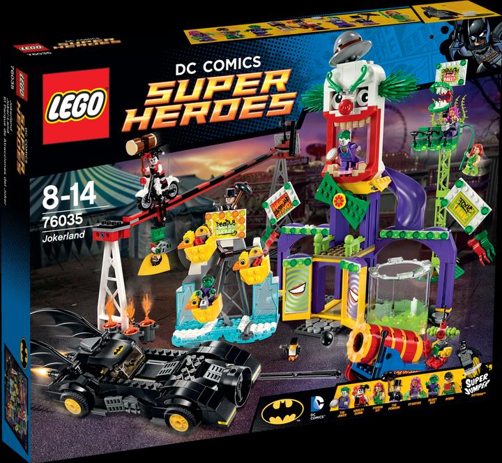 Produktbild LEGO Super Heroes Joker-Land (76035, LEGO DC)