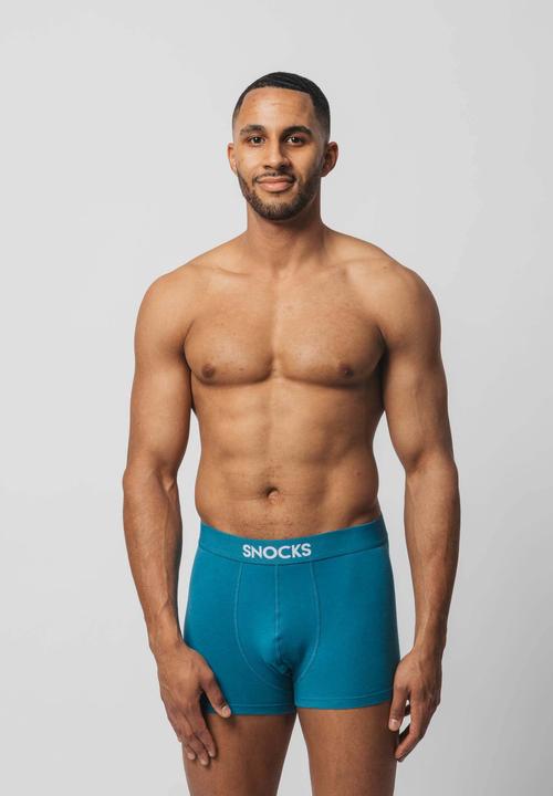 Produktbild Snocks Boxershorts mit Streifen (S, 6er Pack)