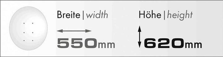 Produktbild Schwaiger SAT-Anlage ohne Receiver Teilnehmer-Anzahl: 2 (Parabolantenne, DVB-S / -S2)
