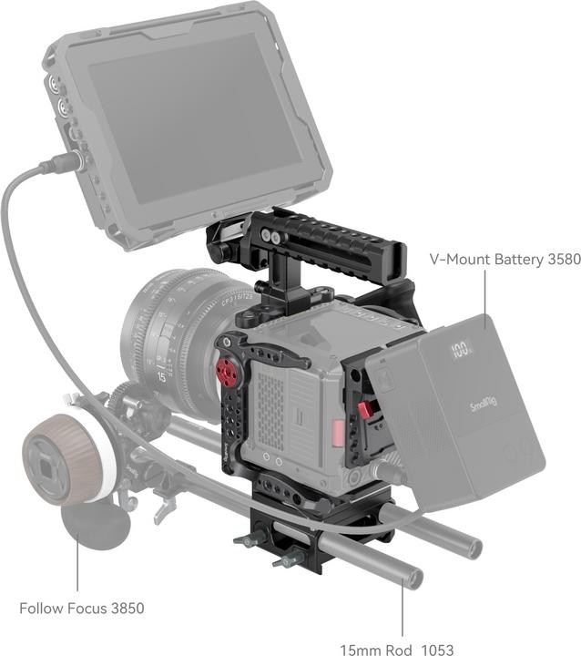 Actual product image SmallRig Cage RED KOMODO Advanced Kit (Various video accessories)