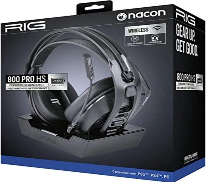 Actual product image Nacon Gaming RIG 800 PRO HS (Wireless)