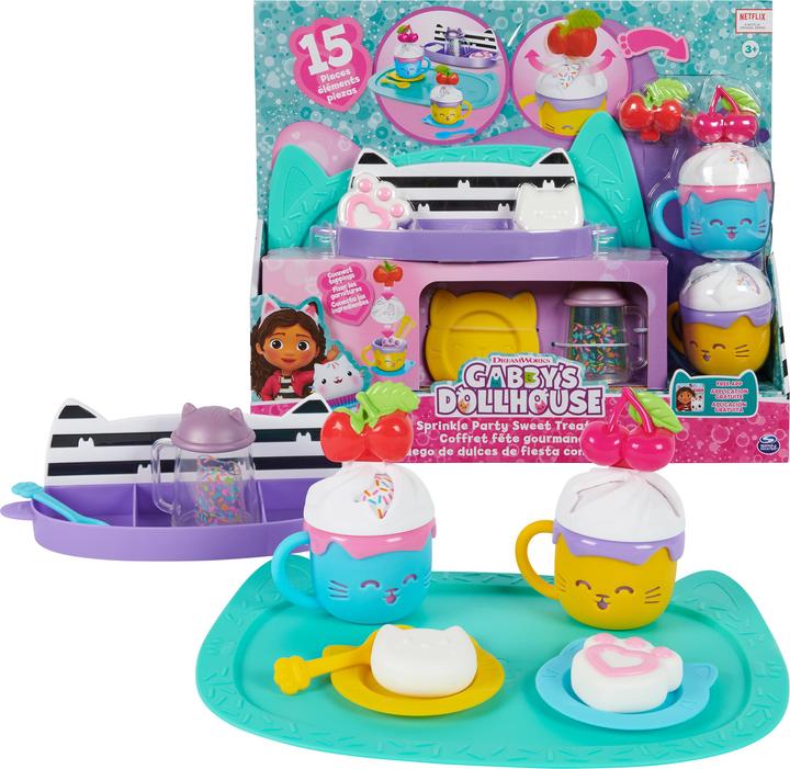 Produktbild Spin Master Gabby's Dollhouse - Sprinkle Time Hot Cocoa Set (6067216) (6067216)