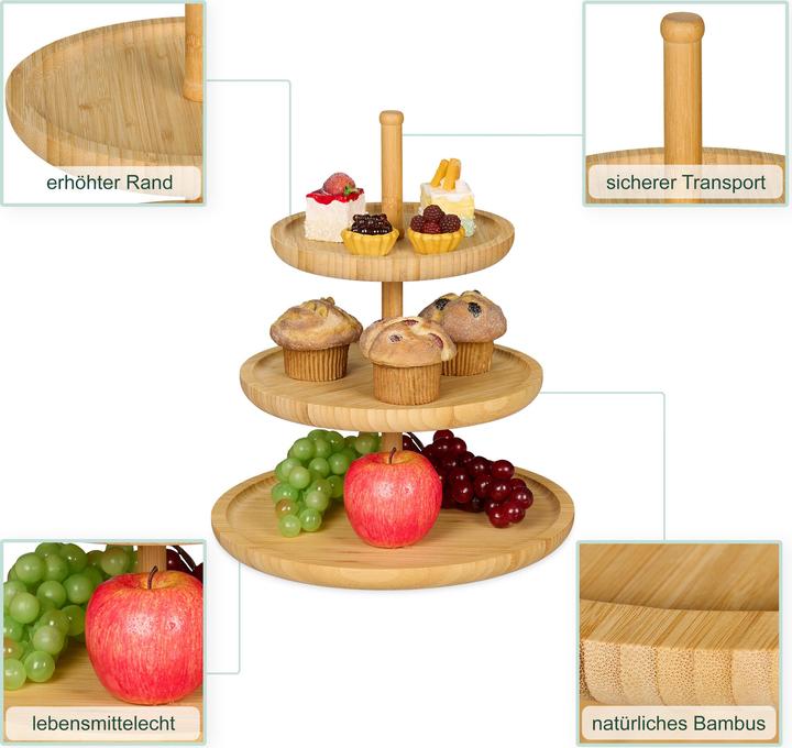 Produktbild Relaxdays Etagere