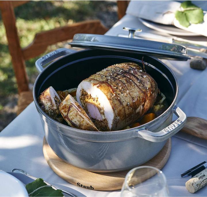 Produktbild Staub Cocotte (22 cm, Bräter + Schmortopf, Gusseisen, Emaille)