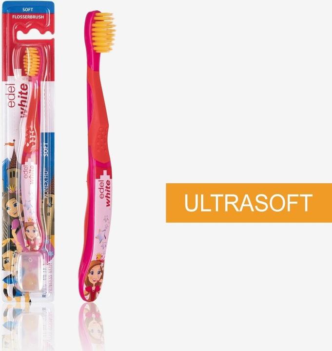 Immagine prodotto Edel + White Kinderzahnbürste Ultrasoft (Extra morbido, 1 x)