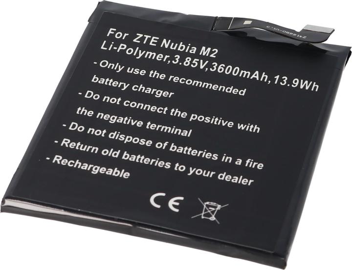 Actual product image AccuCell Akku ZTE Nubia M2
