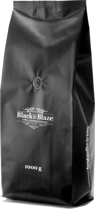Actual product image Black & Blaze Premium (1000 g, Dark roast)