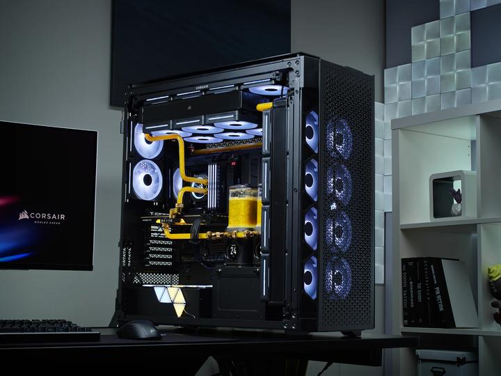 Produktbild Corsair iCUE LINK 9000D AIRFLOW TG (mATX, ATX, E-ATX, SSI EEB)