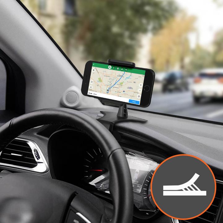 Immagine prodotto LinQ Supporto per smartphone per auto Visiera parasole