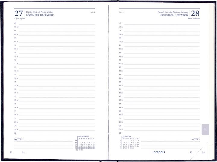 Produktbild Brepols Saturnus Basic (A5, Niederländisch, Französisch, Englisch, Deutsch)