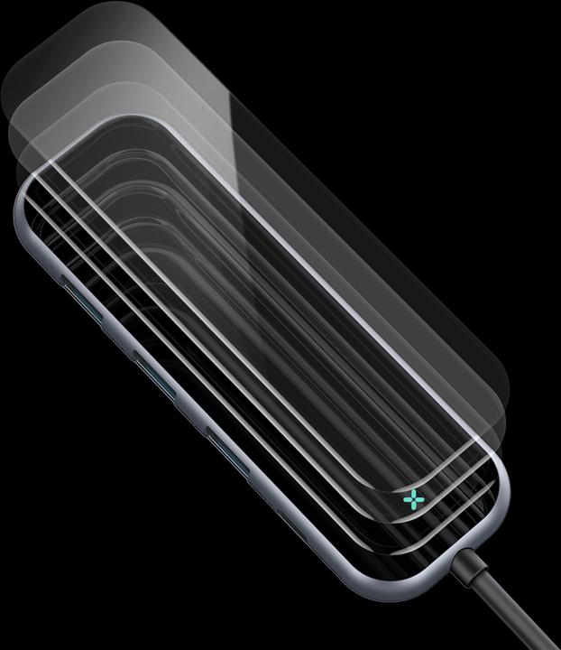 Immagine prodotto Baseus Mozzo multifunzionale serie Mirror (USB-C, 7 Porti)