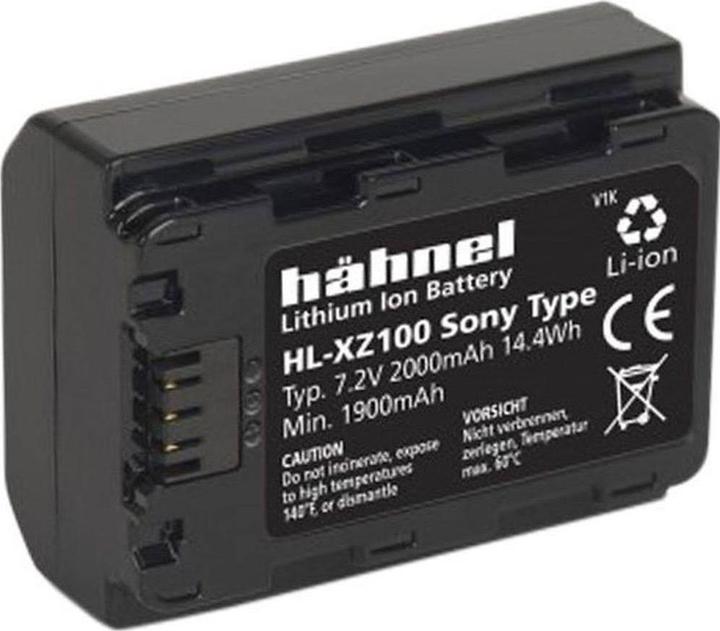 Produktbild Hähnel Ersatzakku HL-XZ100 für Sony FZ100 (Kamera Akku)