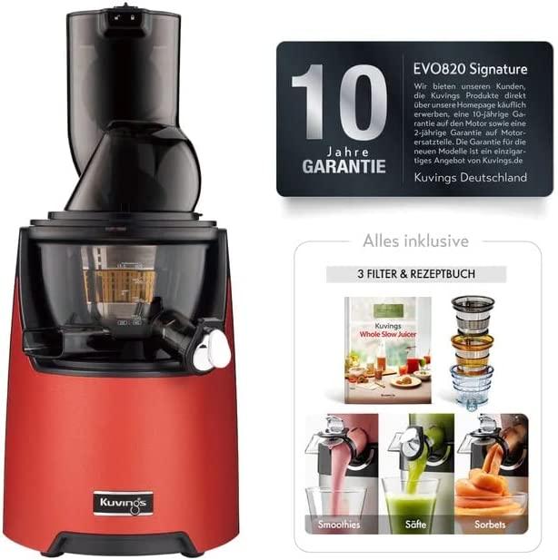 Image du produit Kuvings EVO820 Signature (Rouge foncé mat)