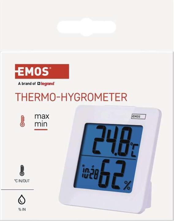 Actual product image Emos Digital Thermometer with hygrometer E0114