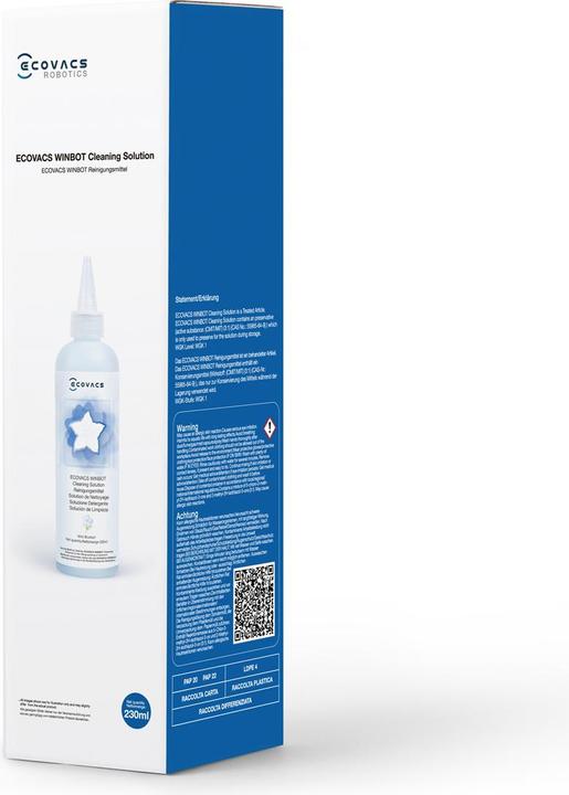 Produktbild Ecovacs WINBOT Reinigungslösung 230 ml