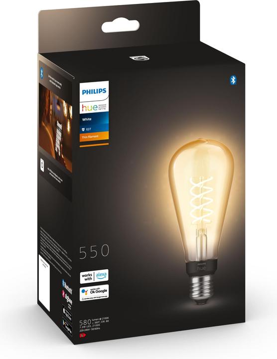Image du produit Philips Hue Giant BT (E27, 7 W, 550 lm, 1 x, G)