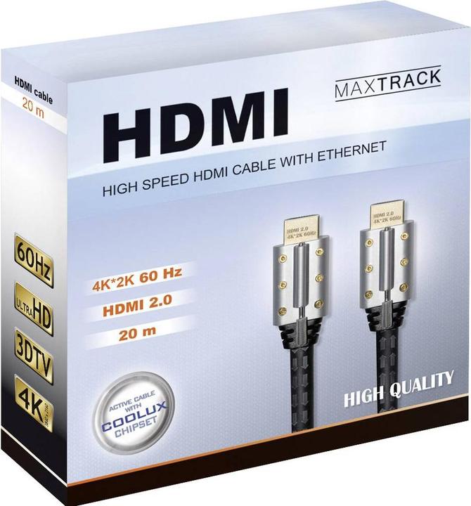 Produktbild Maxtrack HDMI (Typ A) — HDMI (Typ A) (20 m, HDMI)