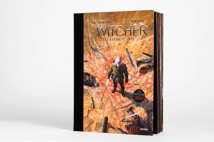 Produktbild The Witcher Illustrated – Das kleinere Übel (Deutsch, Andrzej Sapkowski, Erik Simon, Ugo Pinson, 2022)