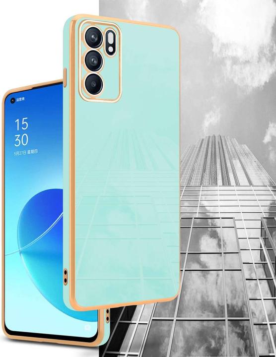 Image du produit Cadorabo Housse pour Oppo Reno6 5G pour avec protection pour caméra (Oppo Reno 6 5G)