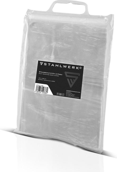Actual product image Stahlwerk Dust protection door U-shape Dust door Dirt trap Dust curtain (Safety glasses box)