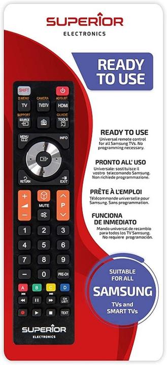 Image du produit Superior Telecomando Universale Samsung Funzioni Smart TV (Télécommande universelle, Miracast)