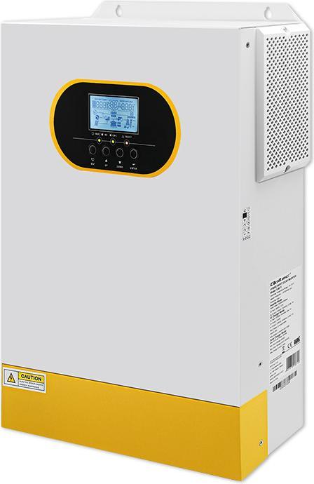 Qoltec 6 2 kVA netzunabhängiger Hybrid-Solarwechselrichter | 6 2 kW | 120 A | MPPT | LCD-Anzeige | B