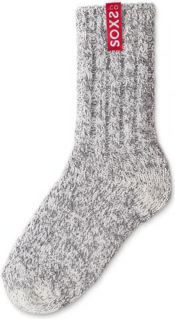 Produktbild Soxs Graue Wolle Kindersocken Chillli Pepper, medium (Einzelpack, 30 - 34)