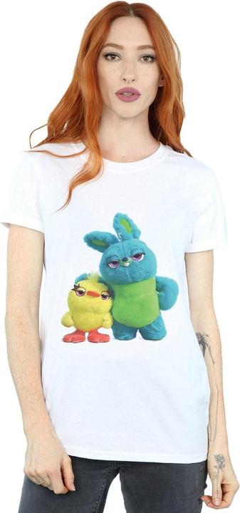 Immagine prodotto Disney Toy Story 4 Ducky And Bunny Maglietta Ampia Donna (M)