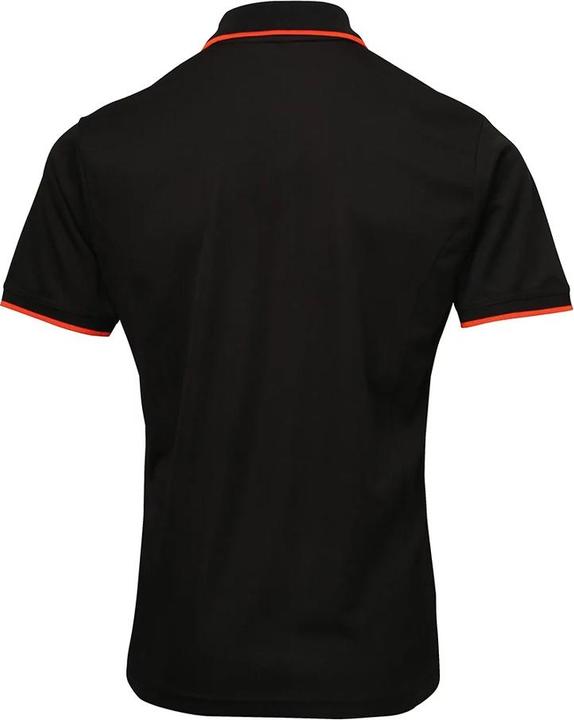 Actual product image Premier Mens Coolchecker Contrast Pique Polo Shirt (3XL)