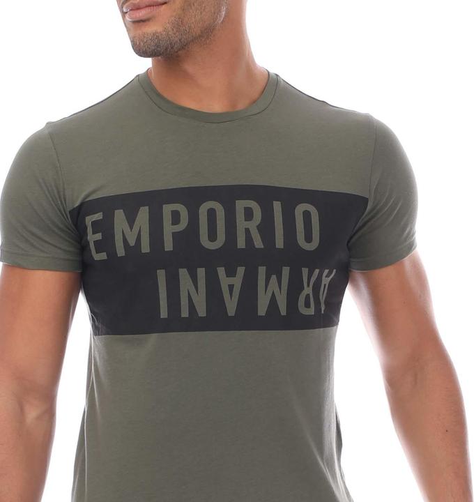 Actual product image Emporio Armani Mens Crew Neck T-Shirt (XL)