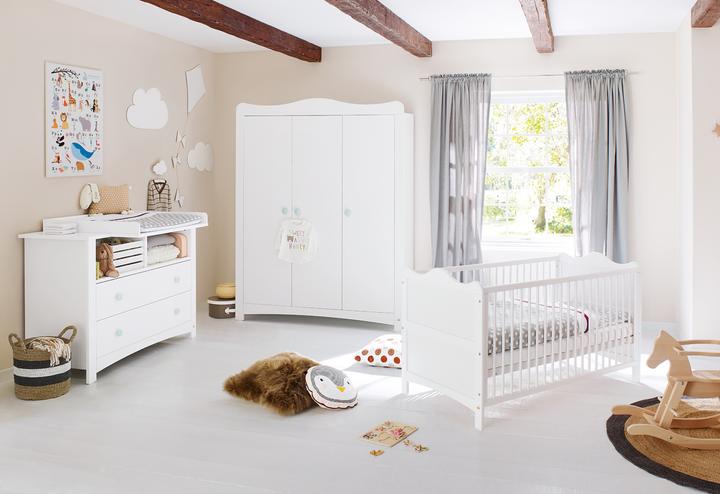 Florentina (Baby cot, Changing unit, Children's wardrobes)