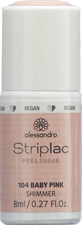 Produktbild Alessandro Peel or Soak (104 Baby Pink, Abziehbarer Nagellack)