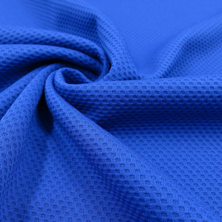 Image du produit Stoffrestposten Gaufrette - bleu royal - quantité minimale de vente : 1 mètre