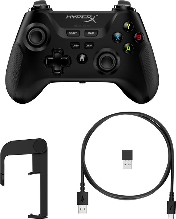 Image du produit HyperX Clutch - Contrôleur de jeu sans fil (Android, PC)