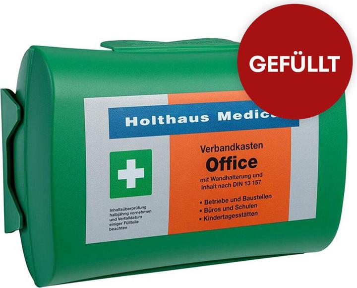 Image du produit Holthaus Medical Trousse de secours Office DIN 13157 vert (Trousse de secours)