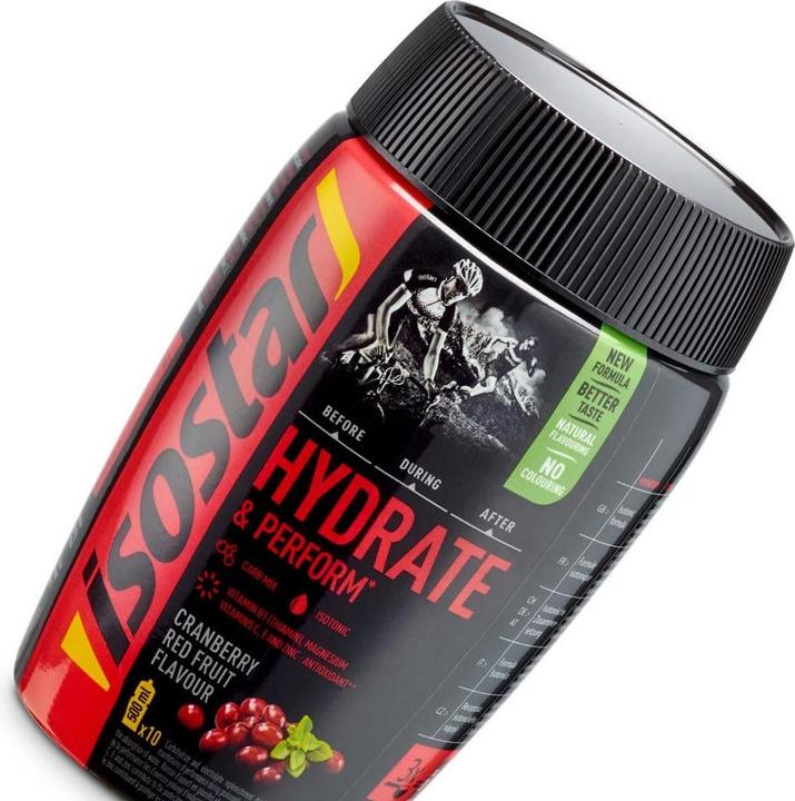 Immagine prodotto Isostar Idratazione e performance Polvere di mirtillo rosso (Frutti rossi, 1 pz., 400 g)