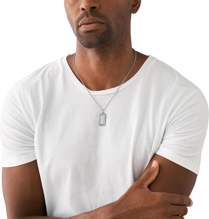 Actual product image Diesel Steel necklace (Stainless steel, 50 cm)